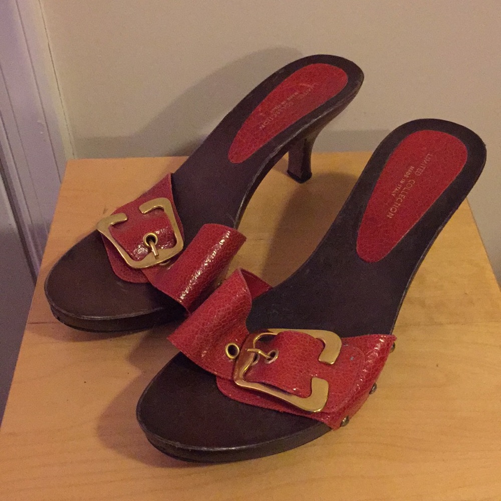 Low heel mule